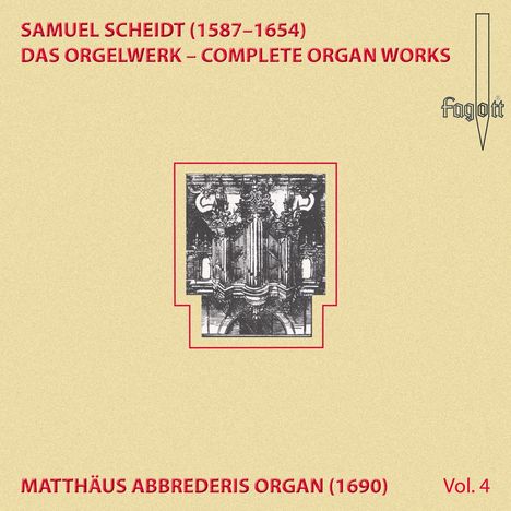 Samuel Scheidt (1587-1654): Das Orgelwerk Vol.4, CD