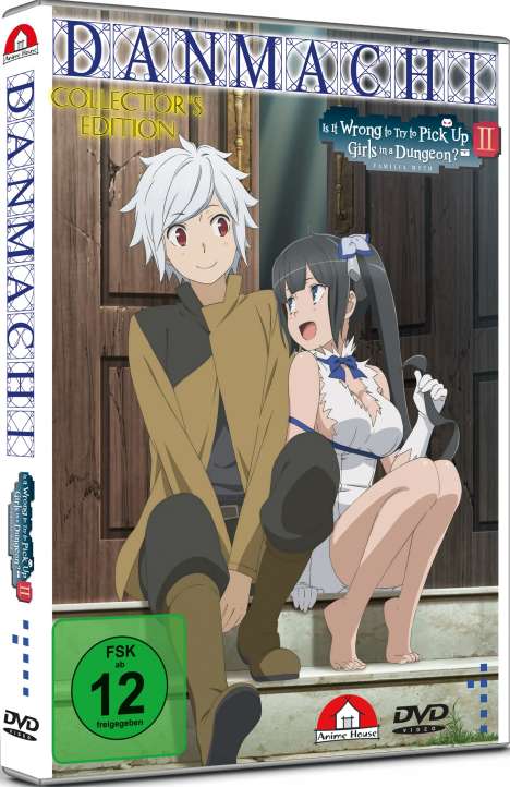 DanMachi - Is It Wrong to Try to Pick Up Girls in a Dungeon? Vol. 1 (Limited Collector’s Edition), DVD