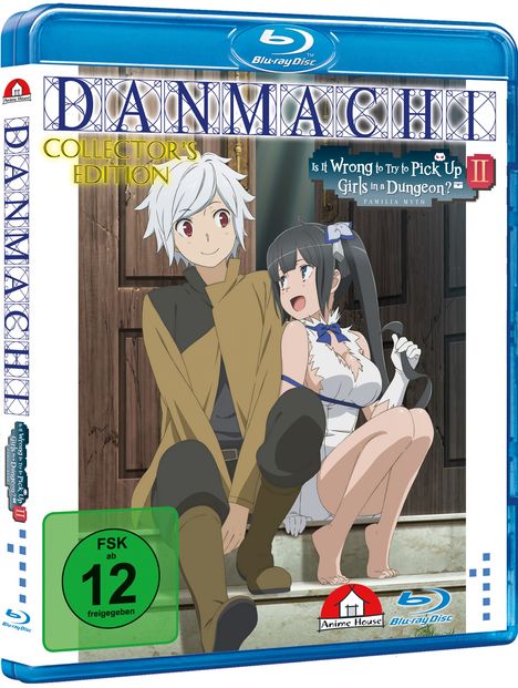 DanMachi - Is It Wrong to Try to Pick Up Girls in a Dungeon? Vol. 1 (Limited Collector’s Edition) (Blu-ray), Blu-ray Disc