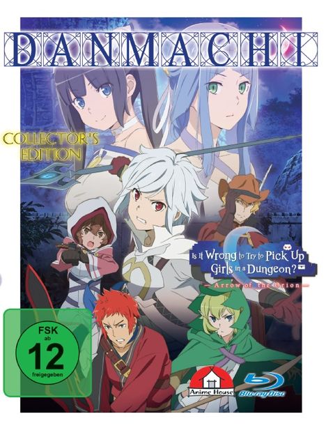 Danmachi: Arrow of Orion - The Movie (Blu-ray), Blu-ray Disc