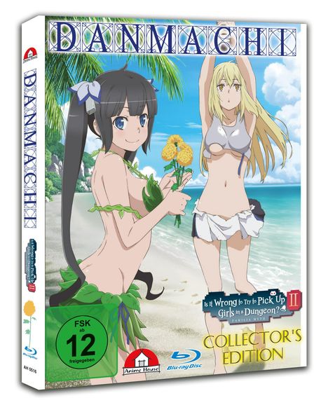 DanMachi - Is It Wrong to Try to Pick Up Girls in a Dungeon? Staffel 2 (OVA) (Blu-ray), Blu-ray Disc