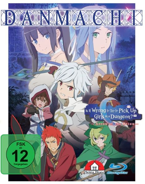 Danmachi: Arrow of Orion - The Movie (Blu-ray), Blu-ray Disc