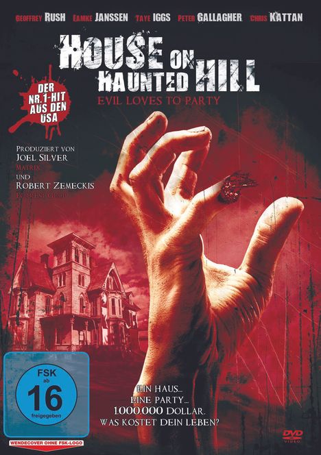 House On Haunted Hill, DVD