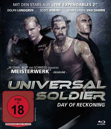 Universal Soldier - Day of Reckoning (Blu-ray), Blu-ray Disc