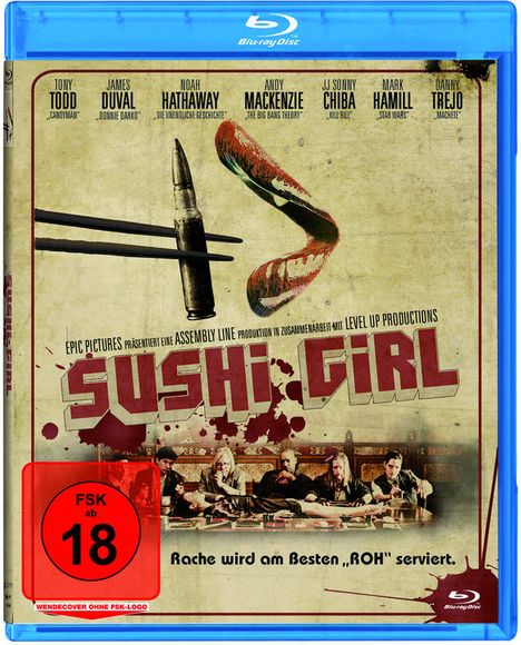 Sushi Girl (Blu-ray), Blu-ray Disc
