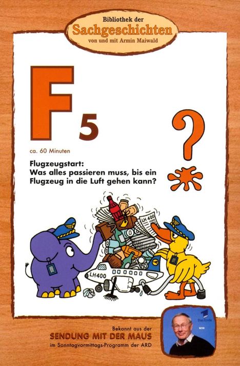 Bibliothek der Sachgeschichten - F5 (Flugzeug), DVD