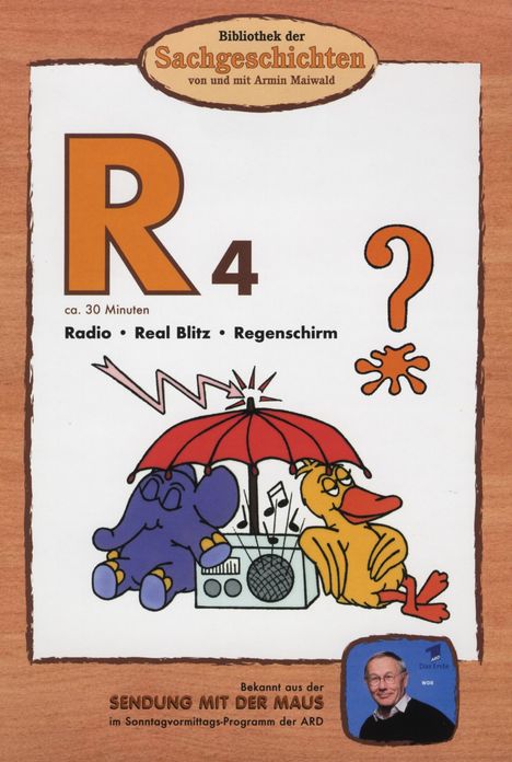 Bibliothek der Sachgeschichten - R4 (Radio-Regenschirm), DVD