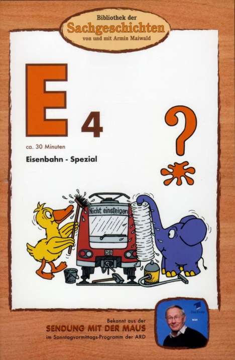 Bibliothek der Sachgeschichten - E4 (Eisenbahn), DVD