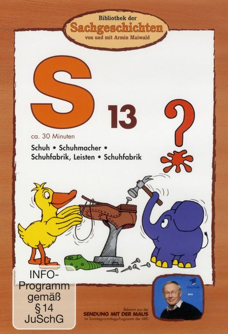 Bibliothek der Sachgeschichten - S13 (Schuhe), DVD