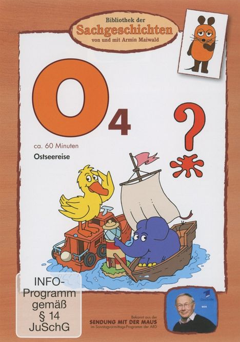 Bibliothek der Sachgeschichten - O4 (Ostseereise), DVD