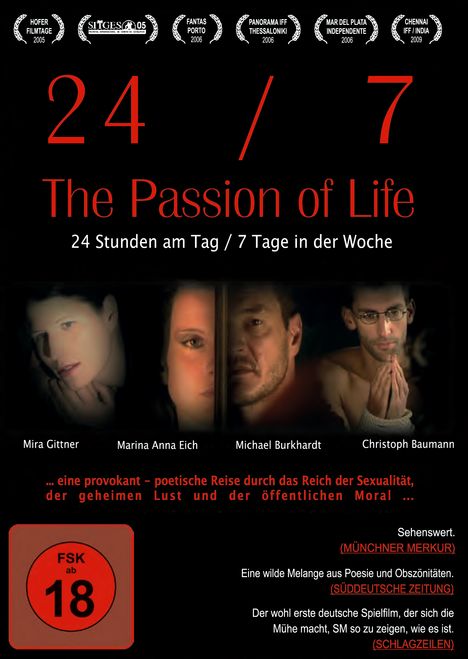 24/7 - The Passion Of Life, DVD