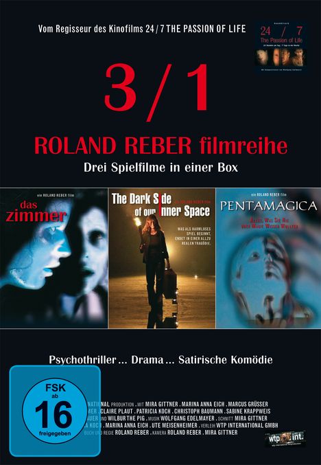 Roland Reber Filmreihe, 3 DVDs
