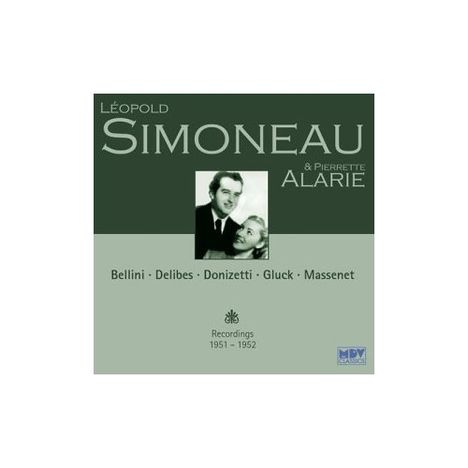 Leopold Simoneau &amp; Pierrette Alarie singen Arien Vol.1, CD