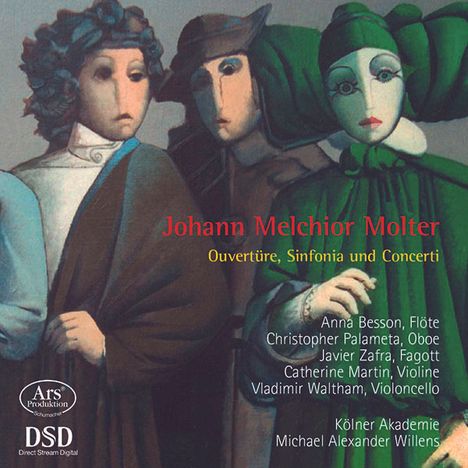 Johann Melchior Molter (1696-1765): Concerti, Super Audio CD