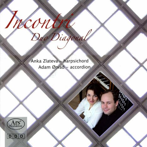 Duo Diagonal - Incontri (Musik für Akkordeon &amp; Cembalo), CD