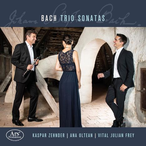 Johann Sebastian Bach (1685-1750): Triosonaten für 2 Flöten &amp; Cembalo BWV 1028,1029,1036,1037,1039, CD