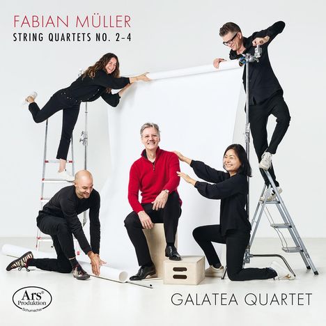 Fabian Müller (geb. 1964): Streichquartette Nr.2-4, CD