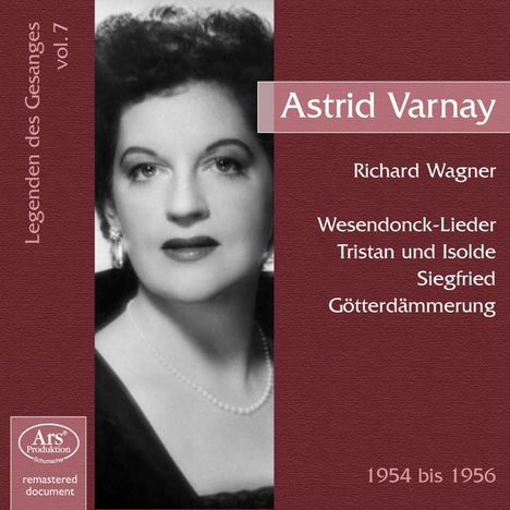 Legenden des Gesanges Vol.7 - Astrid Varnay, CD
