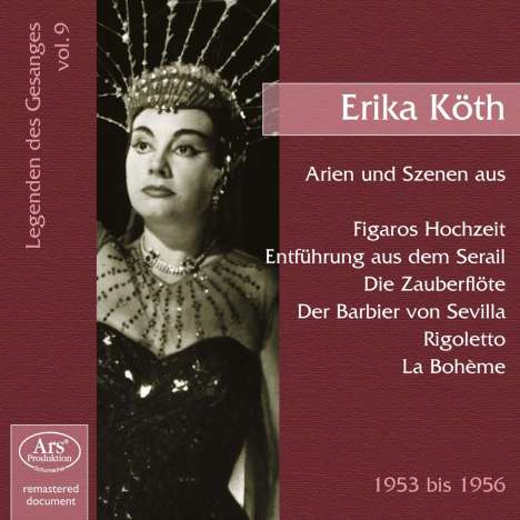 Legenden des Gesanges Vol.9 - Erika Köth, CD