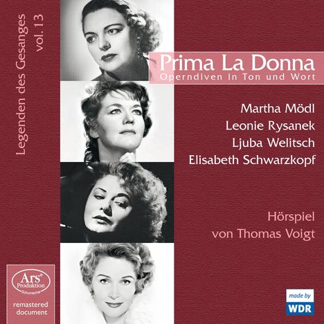 Legenden des Gesanges Vol.13 - Prima La Donna, CD