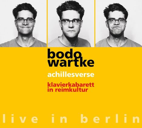 Bodo Wartke: Achillesverse: Live in Berlin 2005, 2 CDs