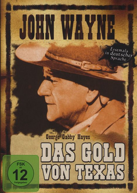 Das Gold von Texas, DVD