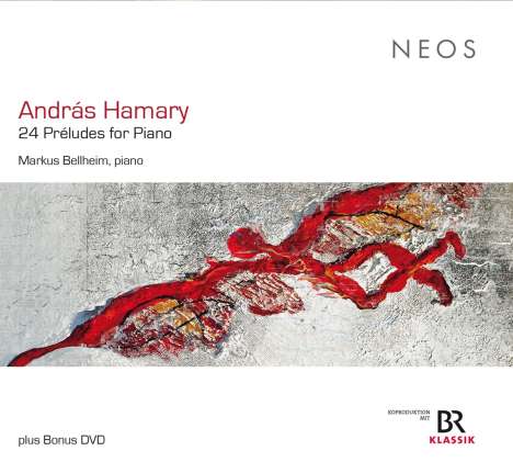 Andras Hamary (geb. 1950): 24 Preludes für Klavier, 1 CD und 1 DVD