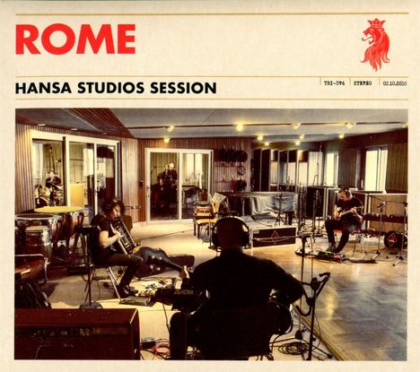 Rome: Hansa Studios Session, CD
