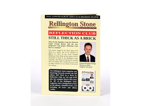 Reflection Club: Still Thick As A Brick (Mediabook), 1 CD und 1 DVD