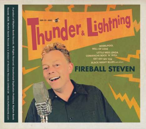 Fireball Steven: Thunder &amp; Lightning (Limited Edition), LP