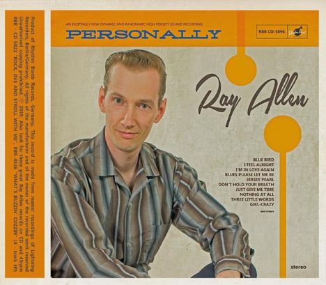 Ray Allen: Personally, CD