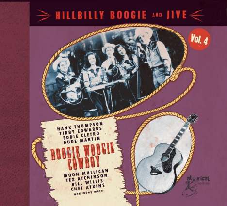 Hillbilly Boogie And Jive: Boogie Woogie Cowboy (Vol.4), CD