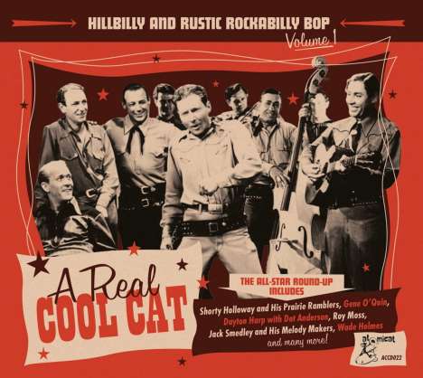 A Real Cool Cat: Hillbilly And Rustic Rockabilly Bop Volume 1, CD