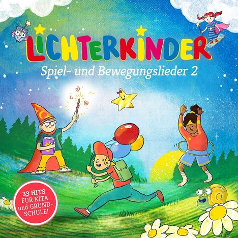 Lichterkinder: Spiel- und Bewegungslieder 2, CD