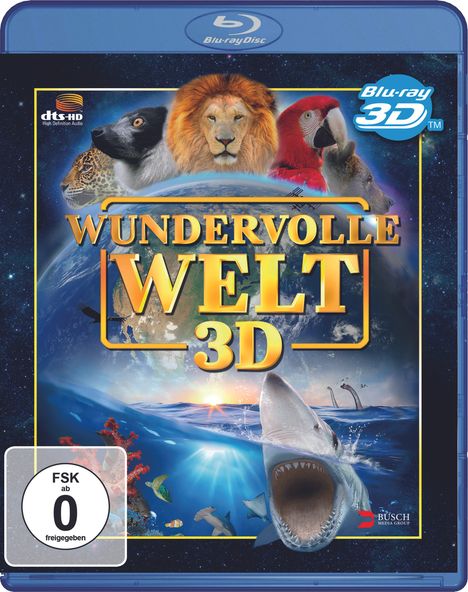 Wundervolle Welt (3D Blu-ray), Blu-ray Disc