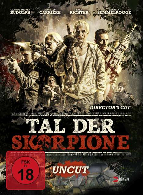 Tal der Skorpione (Blu-ray &amp; DVD im Mediabook), 1 Blu-ray Disc und 2 DVDs