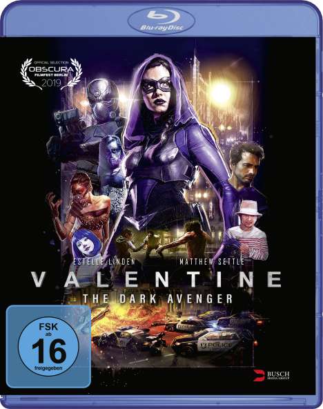 Valentine - The Dark Avenger (Blu-ray), Blu-ray Disc