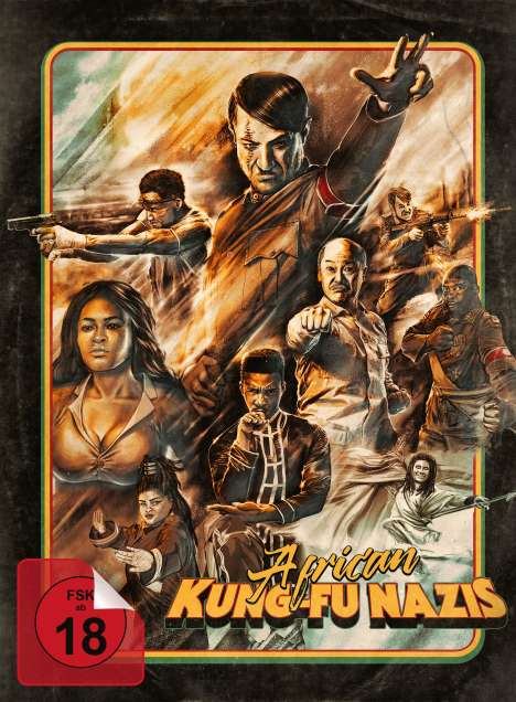 African Kung Fu Nazis (Blu-ray im Mediabook), 2 Blu-ray Discs