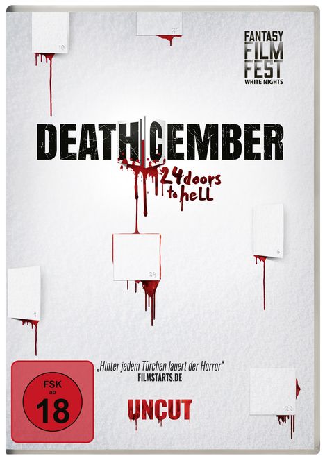 Deathcember - 24 Doors to Hell, DVD