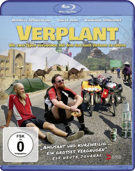 Verplant - Wie zwei Typen versuchen, mit dem Rad nach Vietnam zu fahren (Blu-ray), Blu-ray Disc