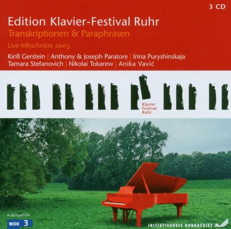 Edition Klavier-Festival Ruhr  Vol.9 - Transkriptionen &amp; Paraphrasen, 3 CDs