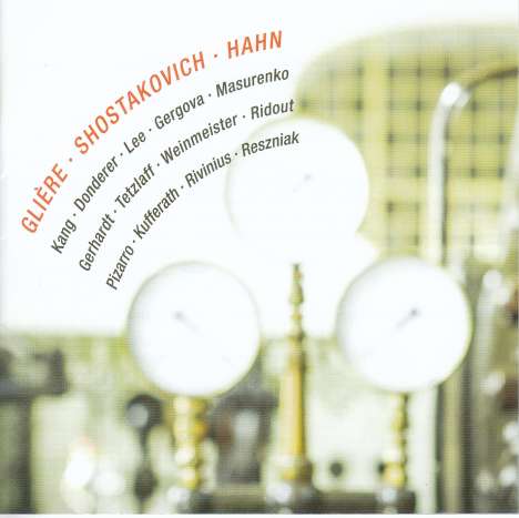 Reinhold Gliere (1875-1956): Streichoktett op.5, CD