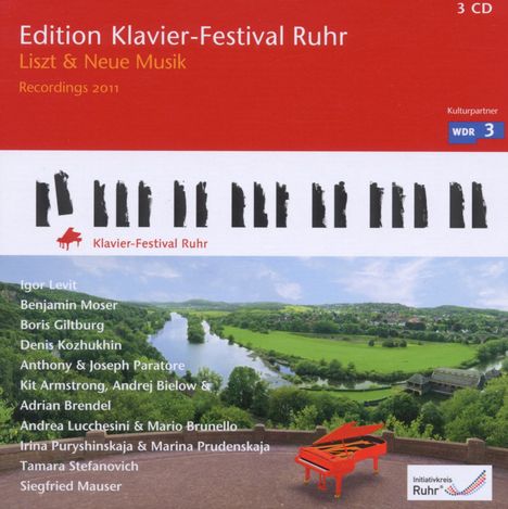 Edition Klavier-Festival Ruhr Vol.27 - Liszt &amp; Neue Musik, 3 CDs