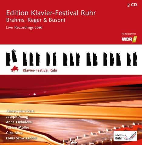 Edition Klavier-Festival Ruhr Vol.35 - Live Recordings 2016, 3 CDs