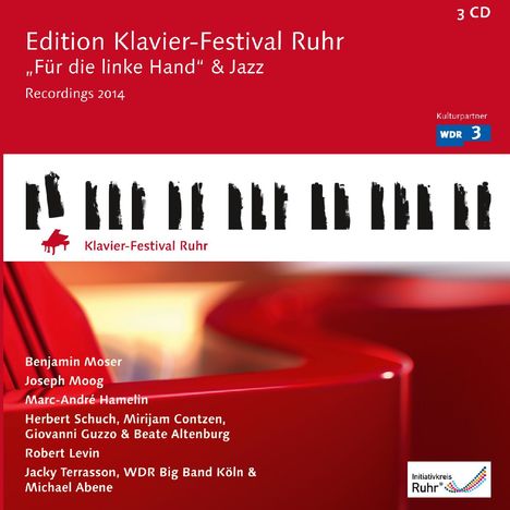 Edition Klavier-Festival Ruhr Vol.33 - "Für die linke Hand" &amp; Jazz, 3 CDs