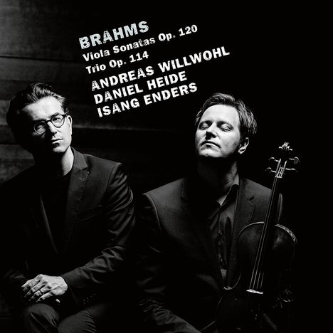 Johannes Brahms (1833-1897): Sonaten für Viola &amp; Klavier op.120 Nr.1 &amp; 2, CD