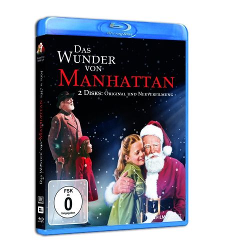 Das Wunder von Manhattan (Original &amp; Neuverfilmung) (Blu-ray), 2 Blu-ray Discs