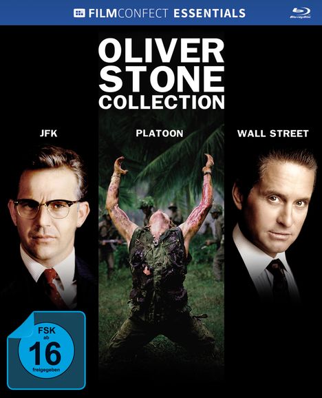 Oliver Stone Collection (Blu-ray im Mediabook), 3 Blu-ray Discs