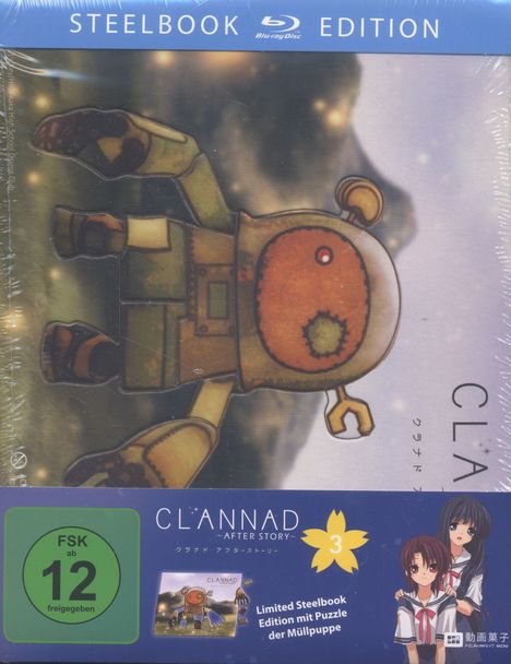 Clannad After Story Vol. 3 (Blu-ray im Steelbook), Blu-ray Disc