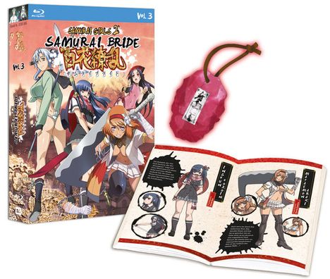 Samurai Bride Vol. 3 (mit Booklet und Beschützerstein) (Blu-ray), Blu-ray Disc